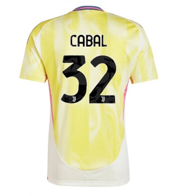 Juventus Juan Cabal #32 Udebanetrøje 2024-25 Kort ærmer
